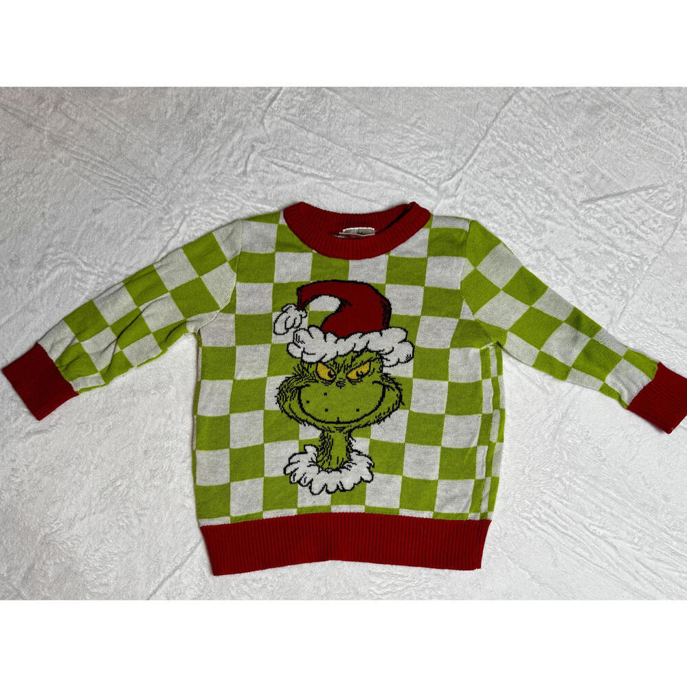 Grinch Holiday Christmas Sweater – Size 2T